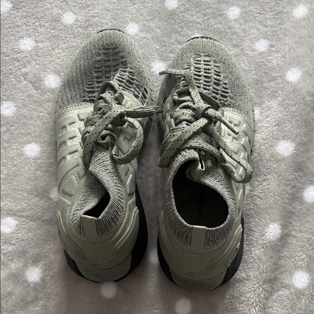 Army green Under Armour Athletic Shoes